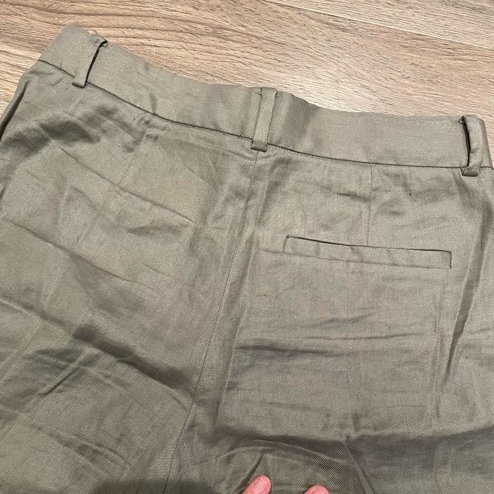 Aritzia- Babaton Linen Wide Leg Dress Pant - Picture 4 of 10